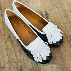 Oh Deer! Barney leather tassel loafer women's size 8